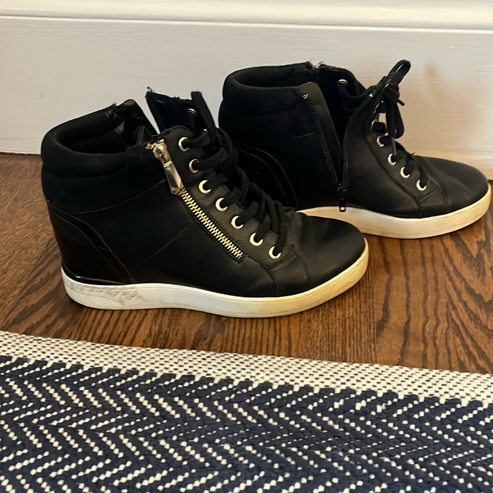 Aldo wedge platform sneakers